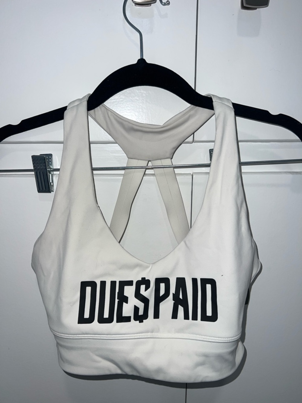 1st phorm DUESPAID White Sports Bra